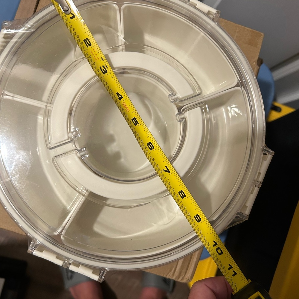 P947 360 Degree SNACK BOOST Snack Tray Veggie Fruits